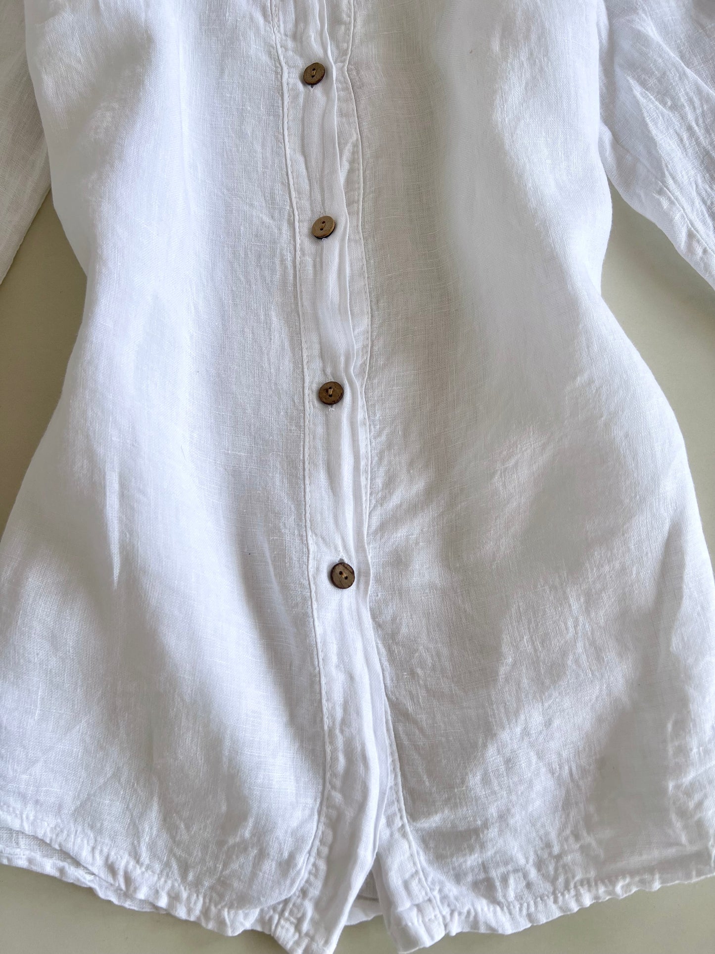 Milky White Shirt-Bust 38