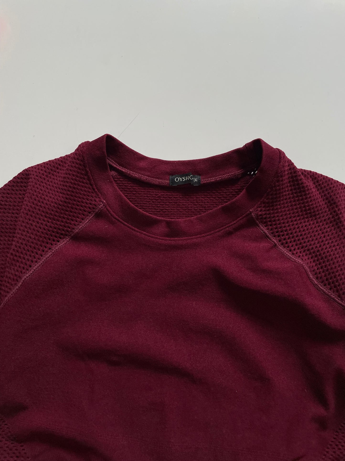 OYSHO MAROON GYMWEAR - BUST 30 TO 34