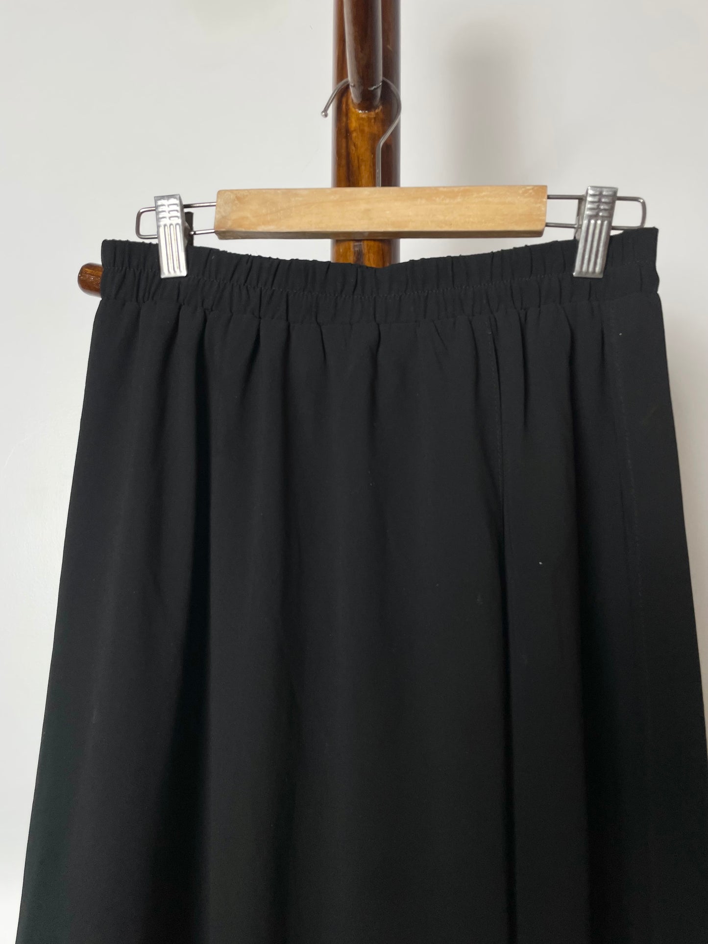 Solid Black Skirt-Waist 30 to 34