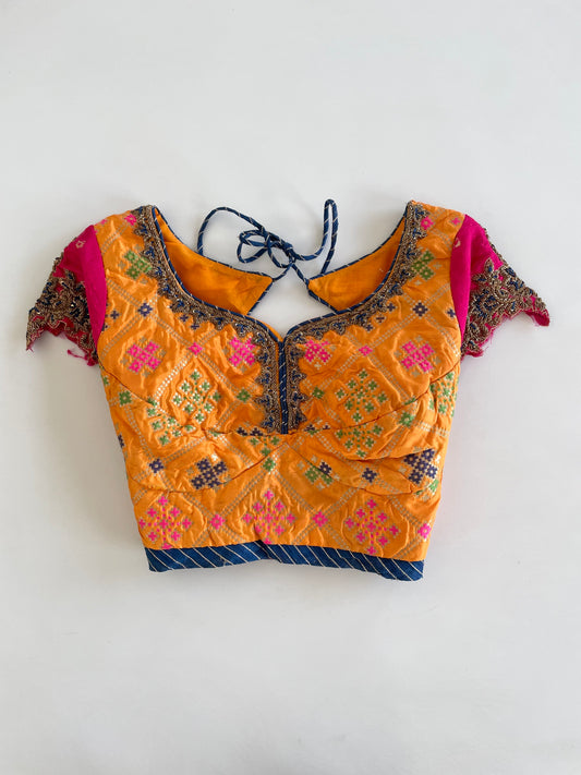 Embroidered Desi Top-Bust 36