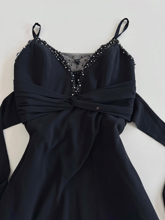 Vintage Embroidered Dress-Bust 34 to 36