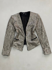 Sequin Blazer-Bust 36