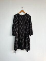 Floral Dress With Ties - Bust 36