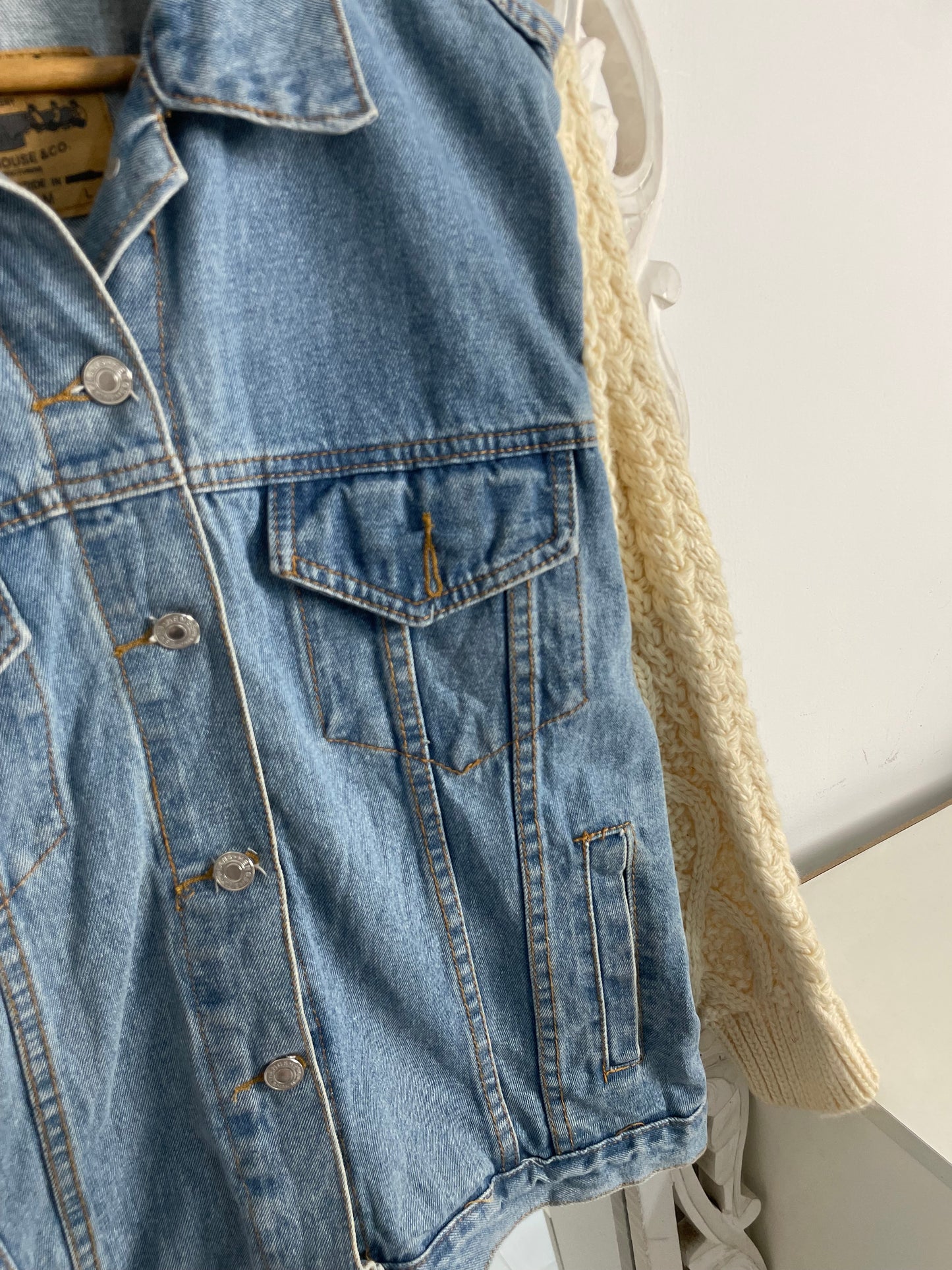Vintage Denim Jacket-Chest 42