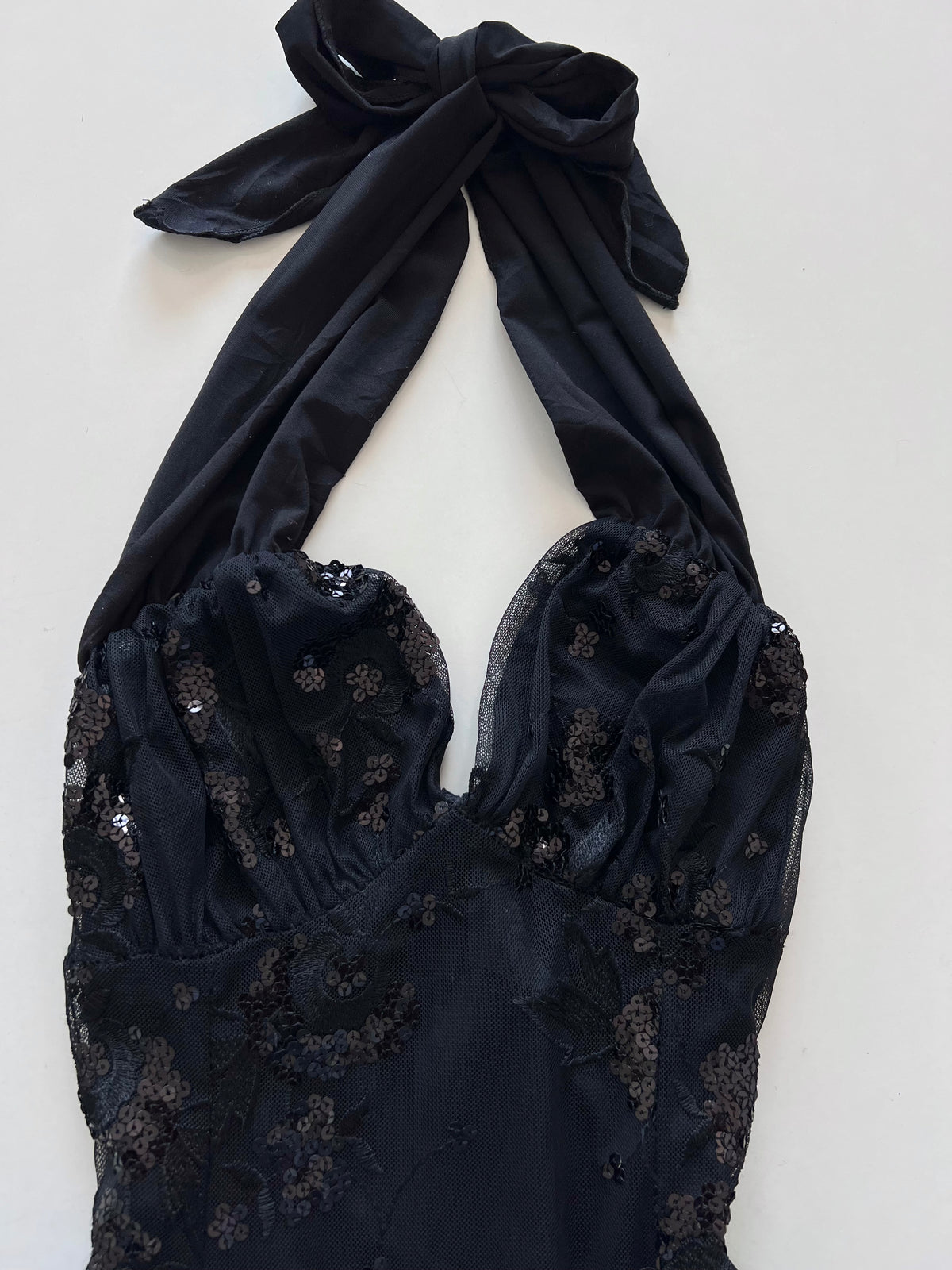 Lissa Sequin Vintage Dress-Bust 34 to 36