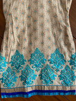 Load image into Gallery viewer, Sweetheart Neck Embroidered Kurta-Bust 30