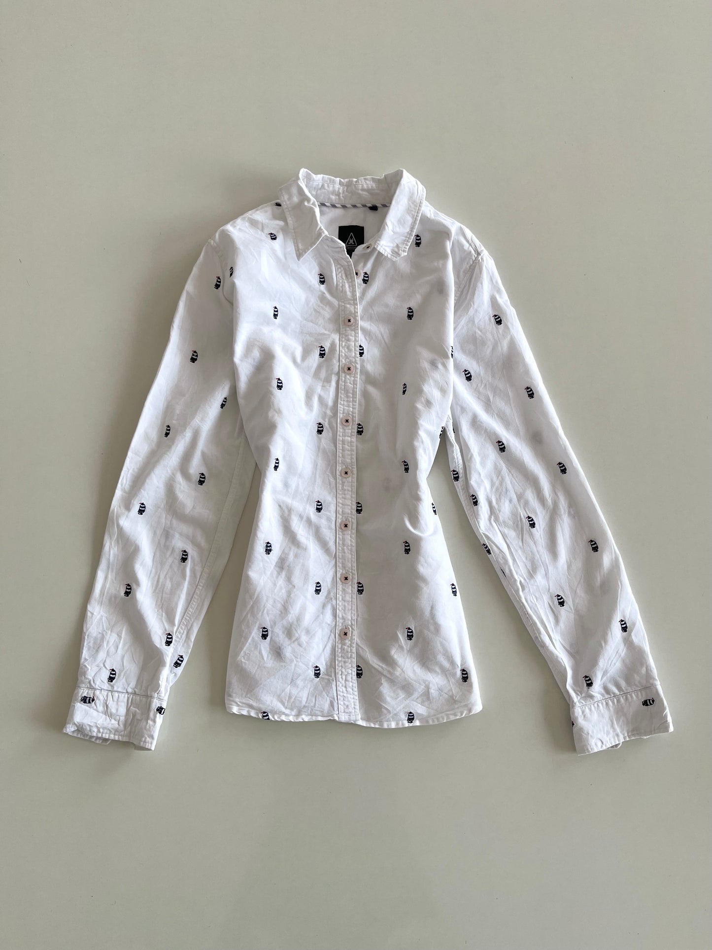 Gaasyra 100% Cotton Embroidered Shirt-Bust 42