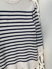 Zara Chunky Pinterest Sweater-Chest 36