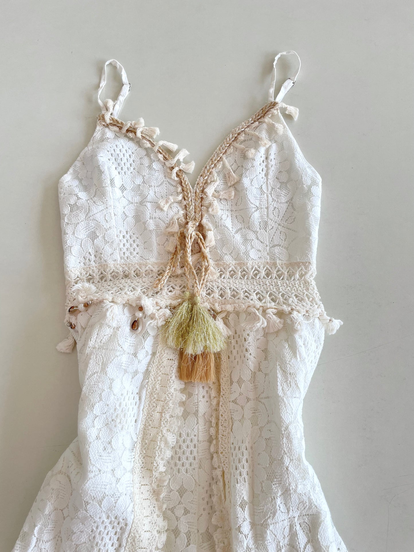 Lacy Romper Dress-Bust 30 to 32