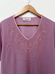 Paprika Vintage Sequin Top-Bust 46 to 50
