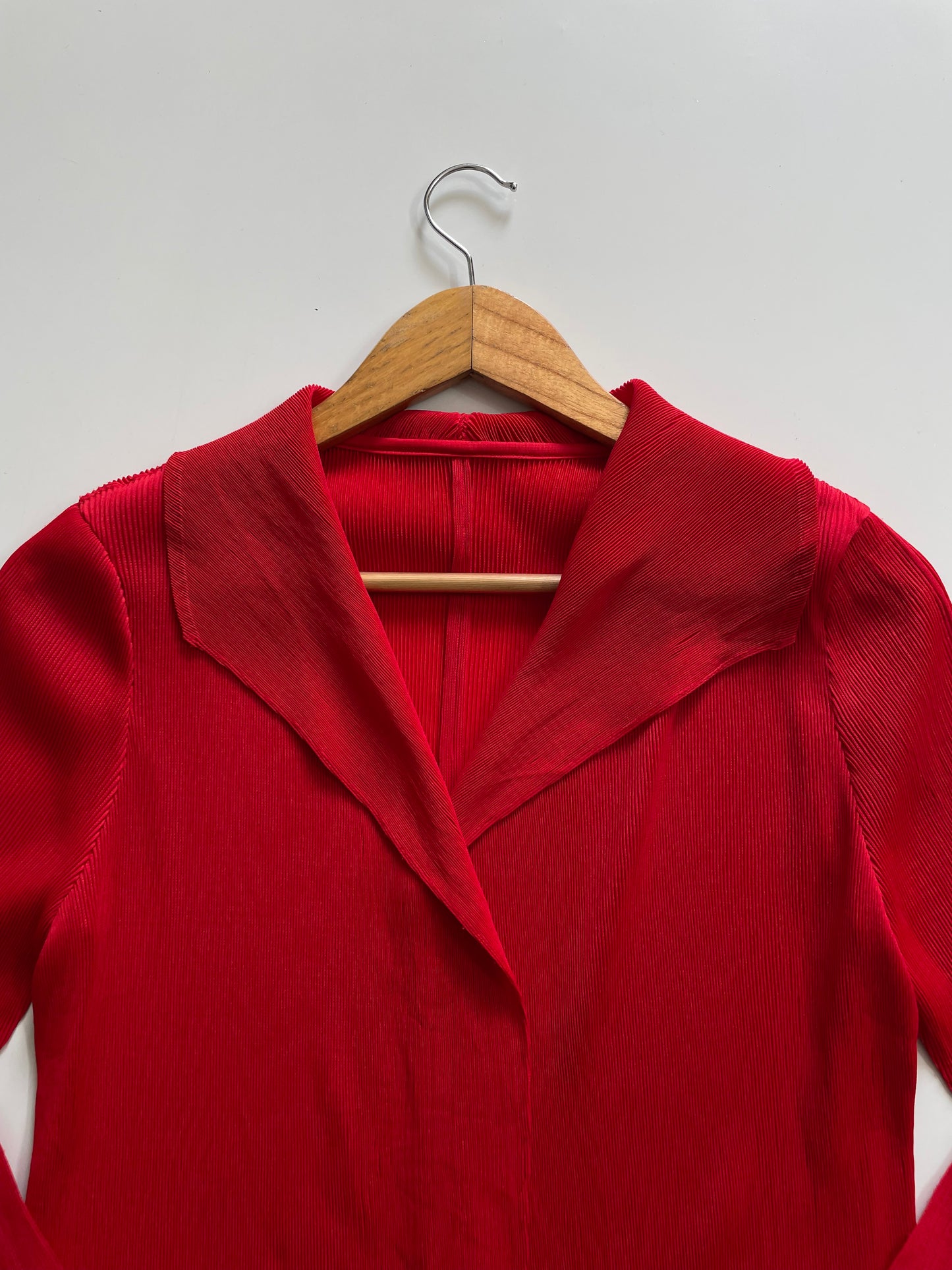 CHERRY RED SOFT SHRUG - BUST 32 TO 42