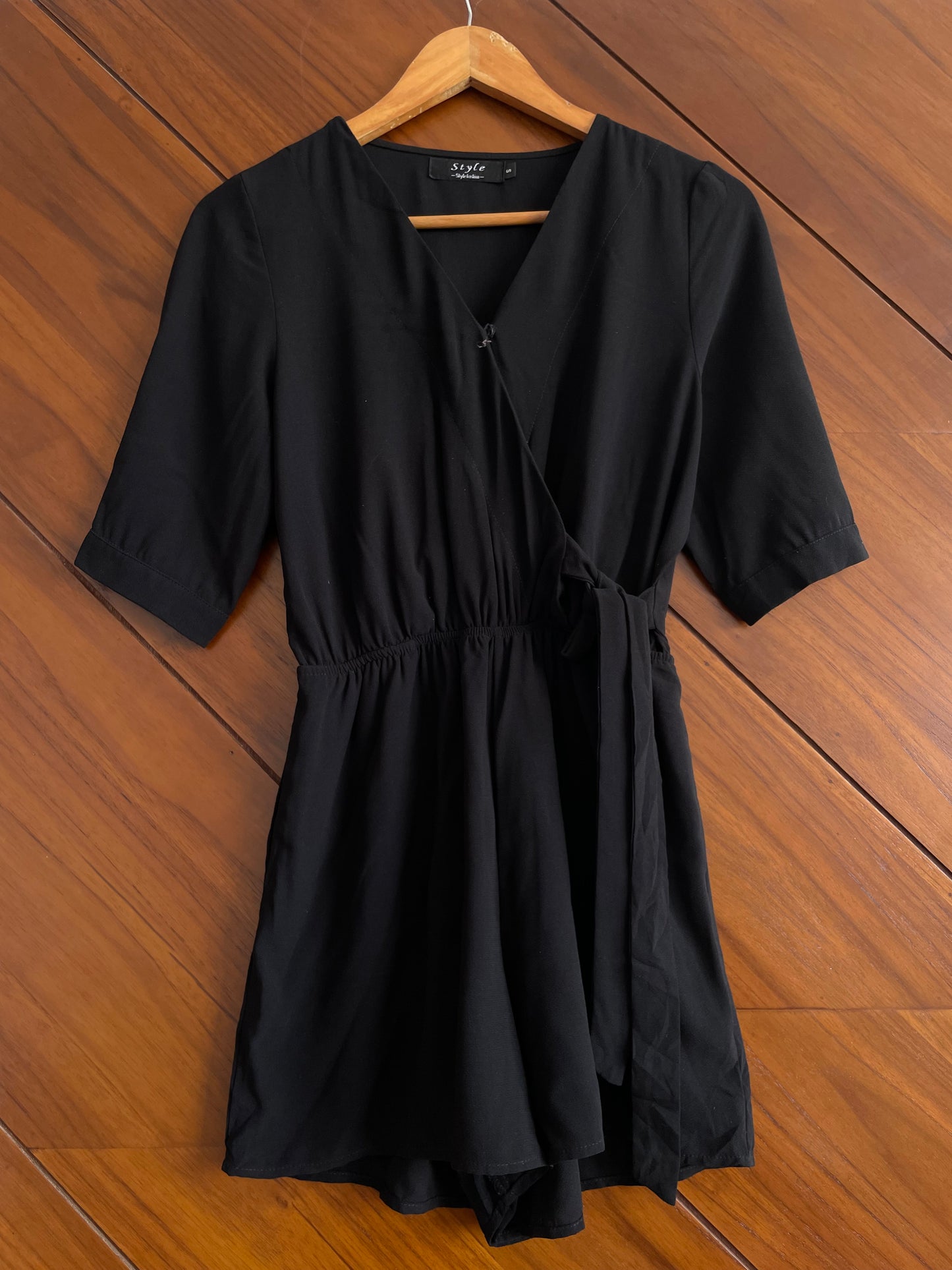 Solid Black Romper-Bust 34