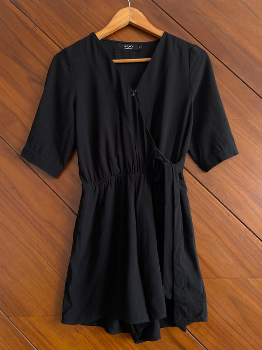 Solid Black Romper-Bust 34