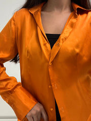 100% Silk Shirt-Bust 38