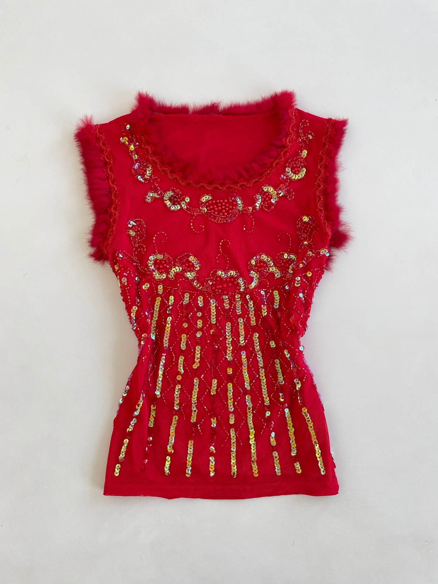 Embroidered Vintage Top-Bust 32 to 34