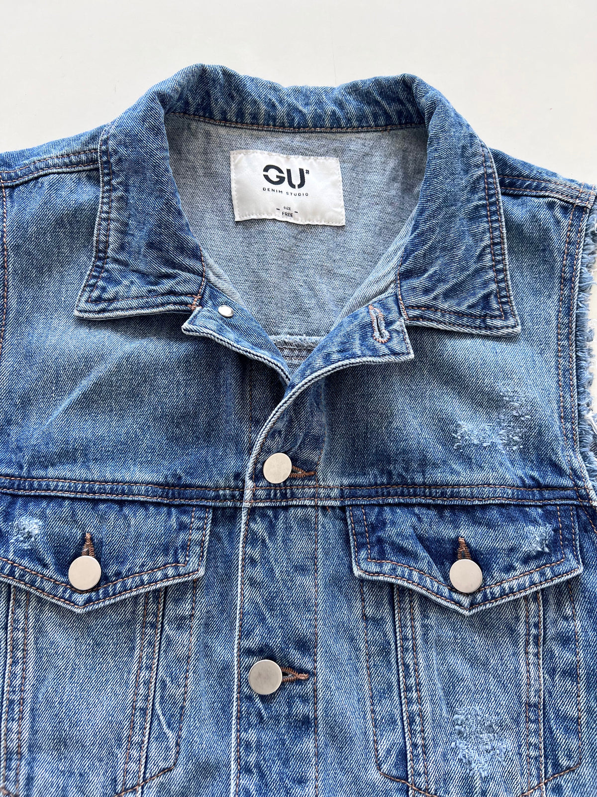 GU Denim Jacket-Bust 42