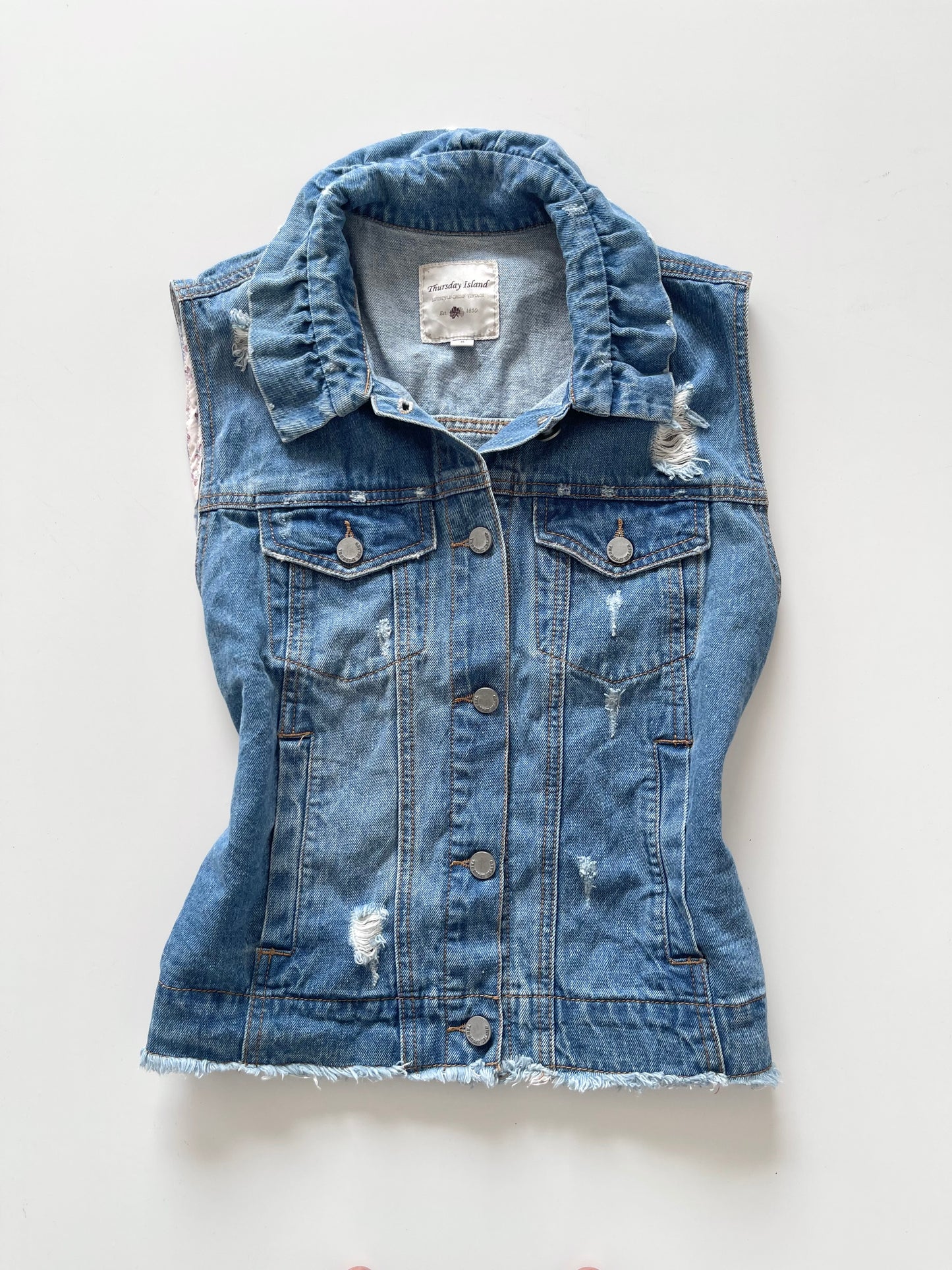 Thursday Island Denim Jacket-Bust 40