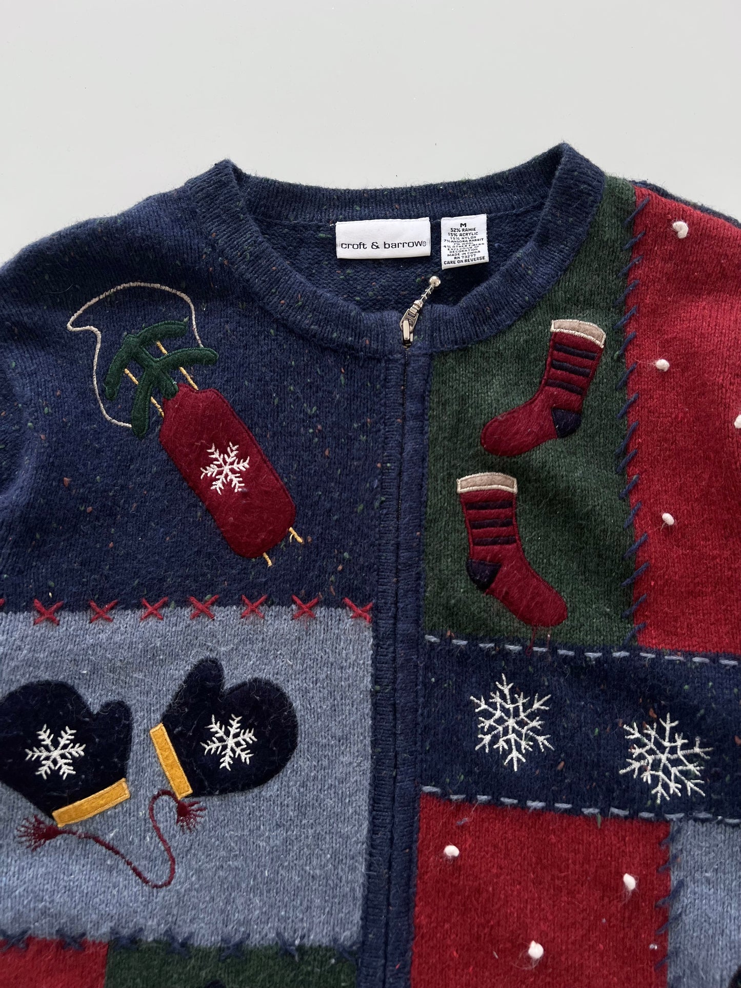 Croft & Barrow Christmas Sweater-Bust 42