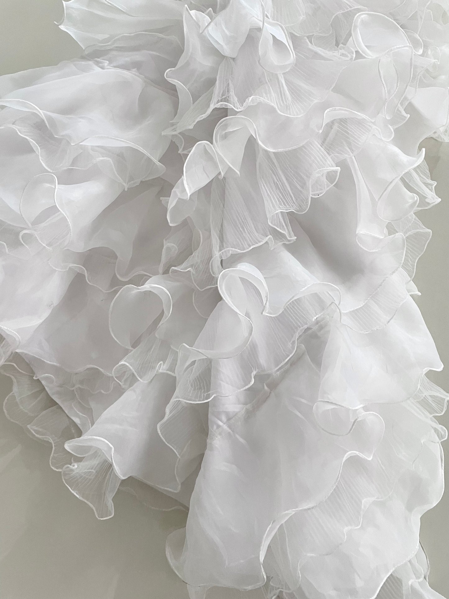 Fairycore Ruffle Dress-Bust 34