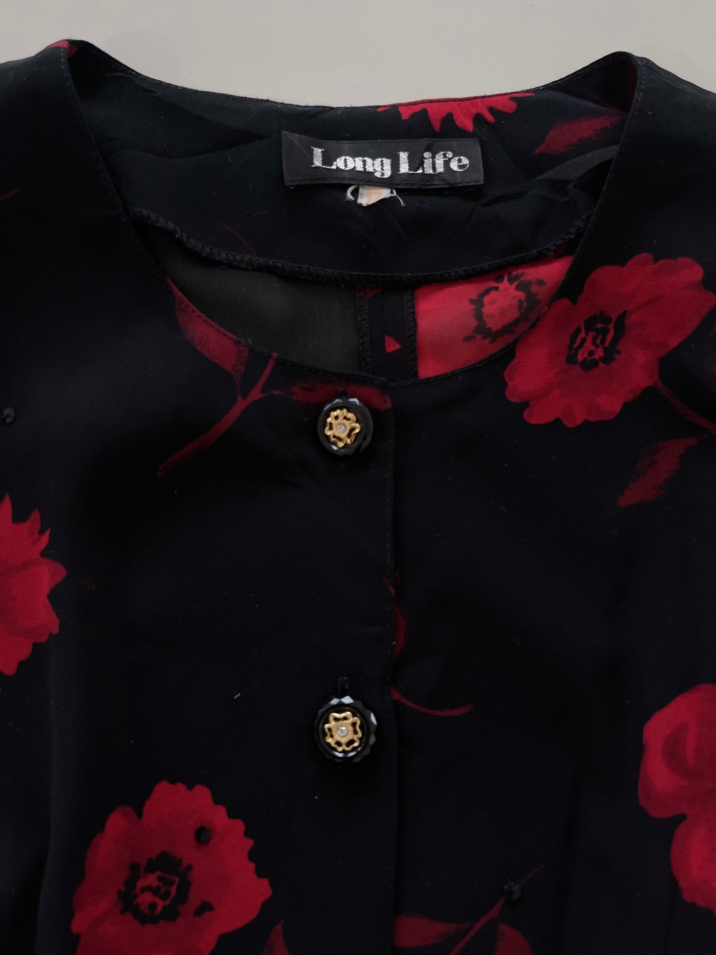 Long Life Sheer Shirt-Bust 46