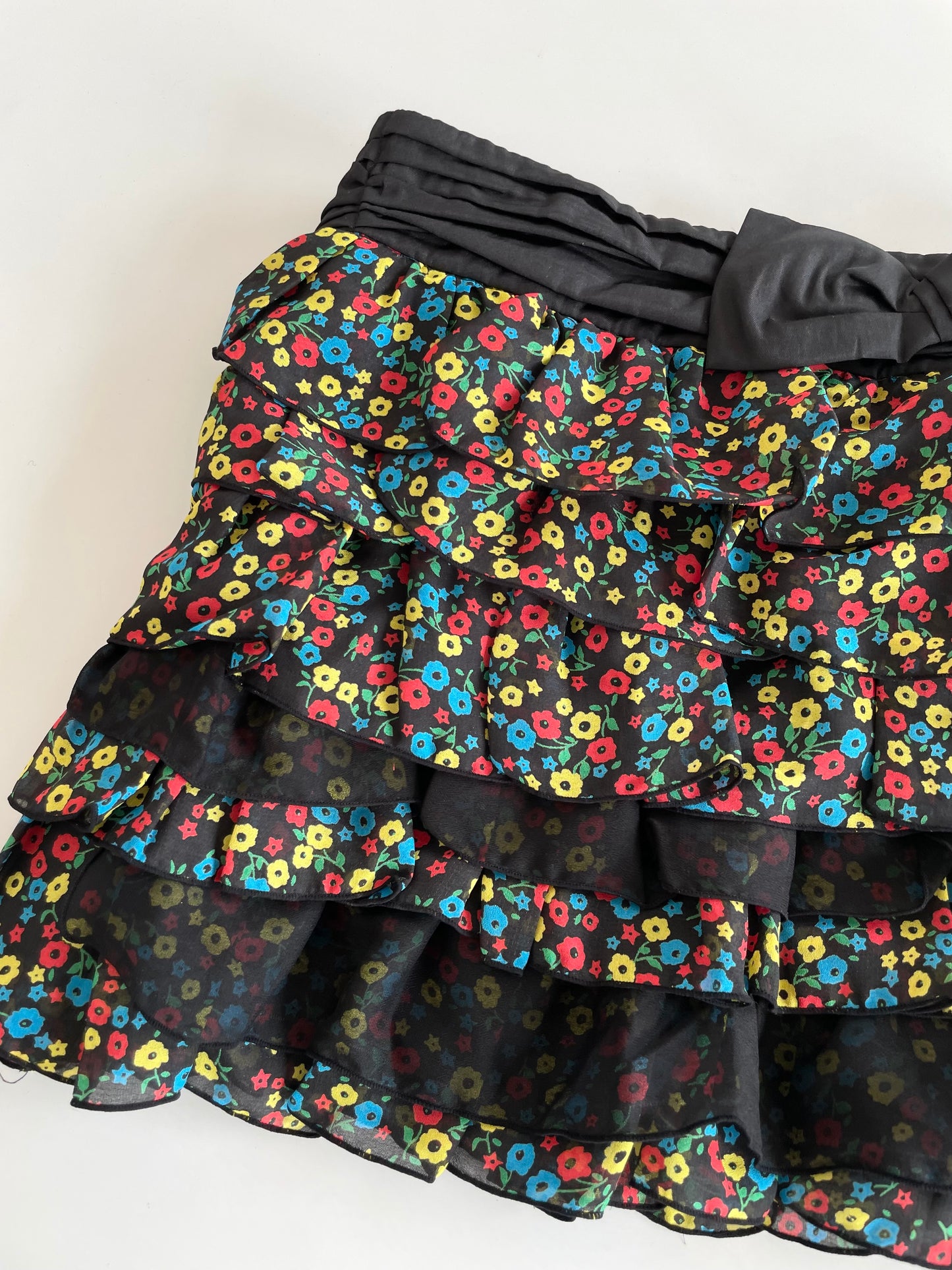 Banila B Vintage Ruffle Skirt-Waist 30