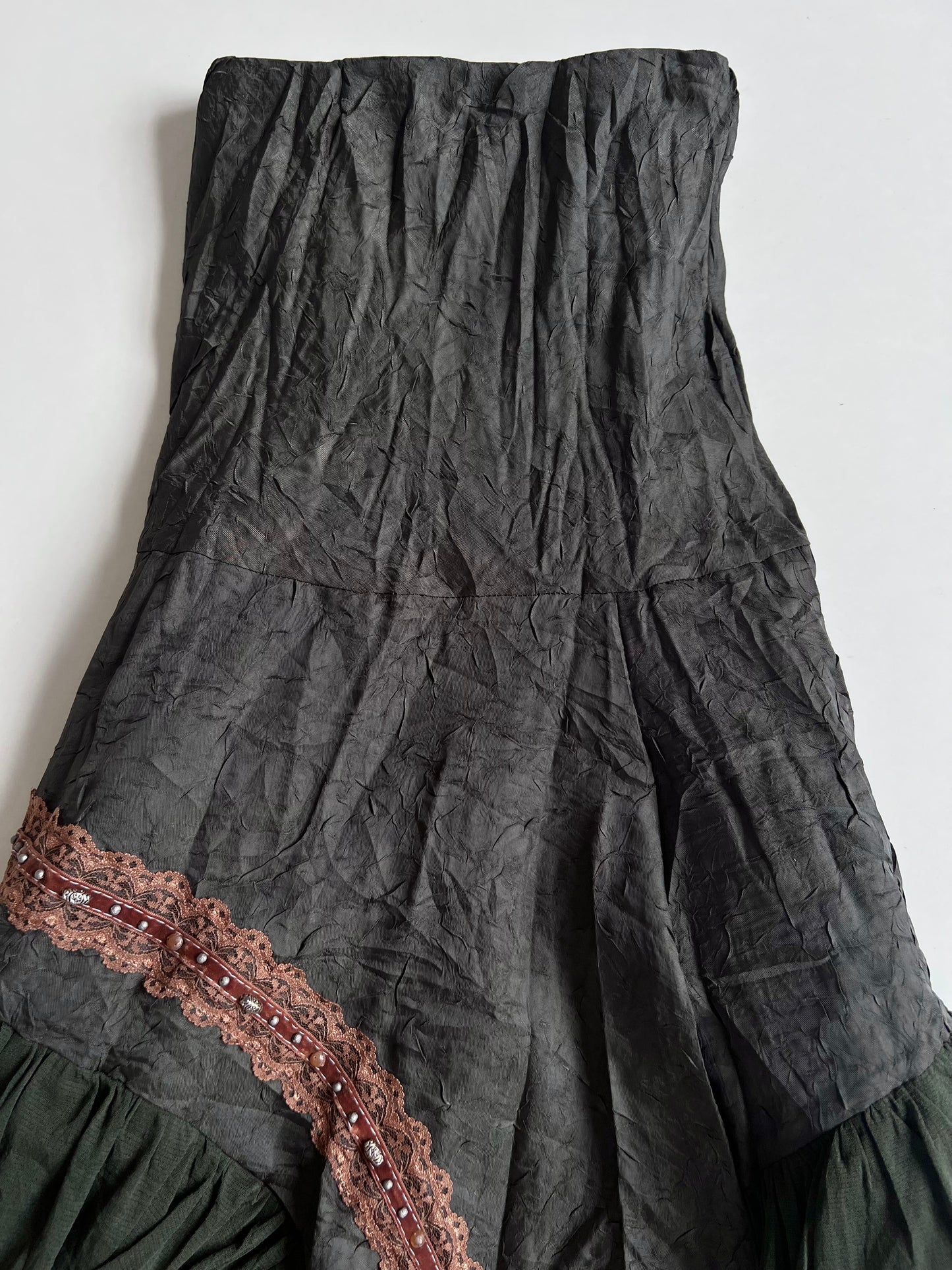 Forest Fairy Vintage Lace Skirt-Waist 36 to 38