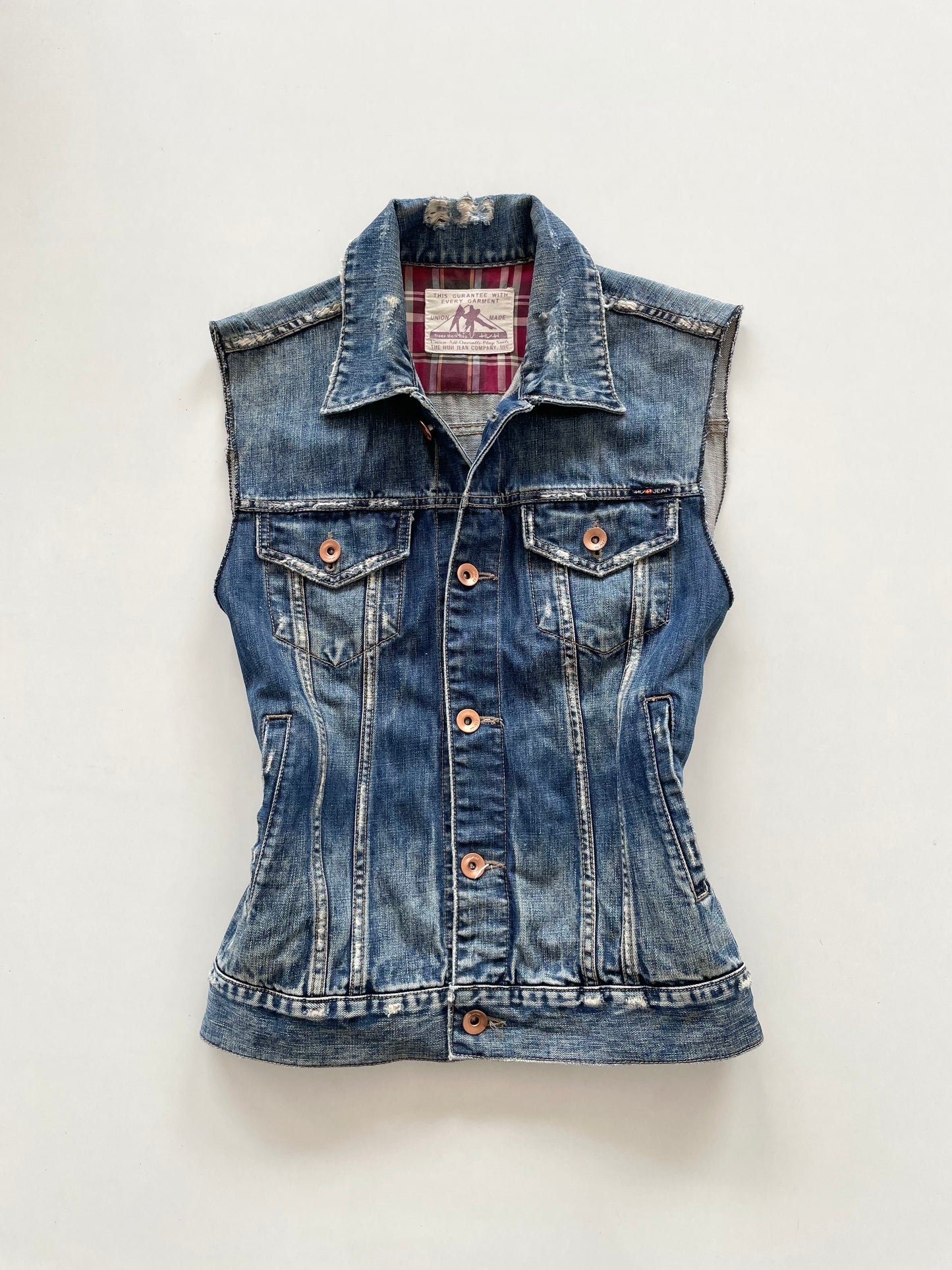 Denim Vest-Chest 38
