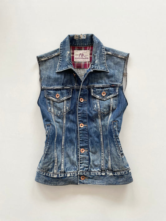 Denim Vest-Chest 38