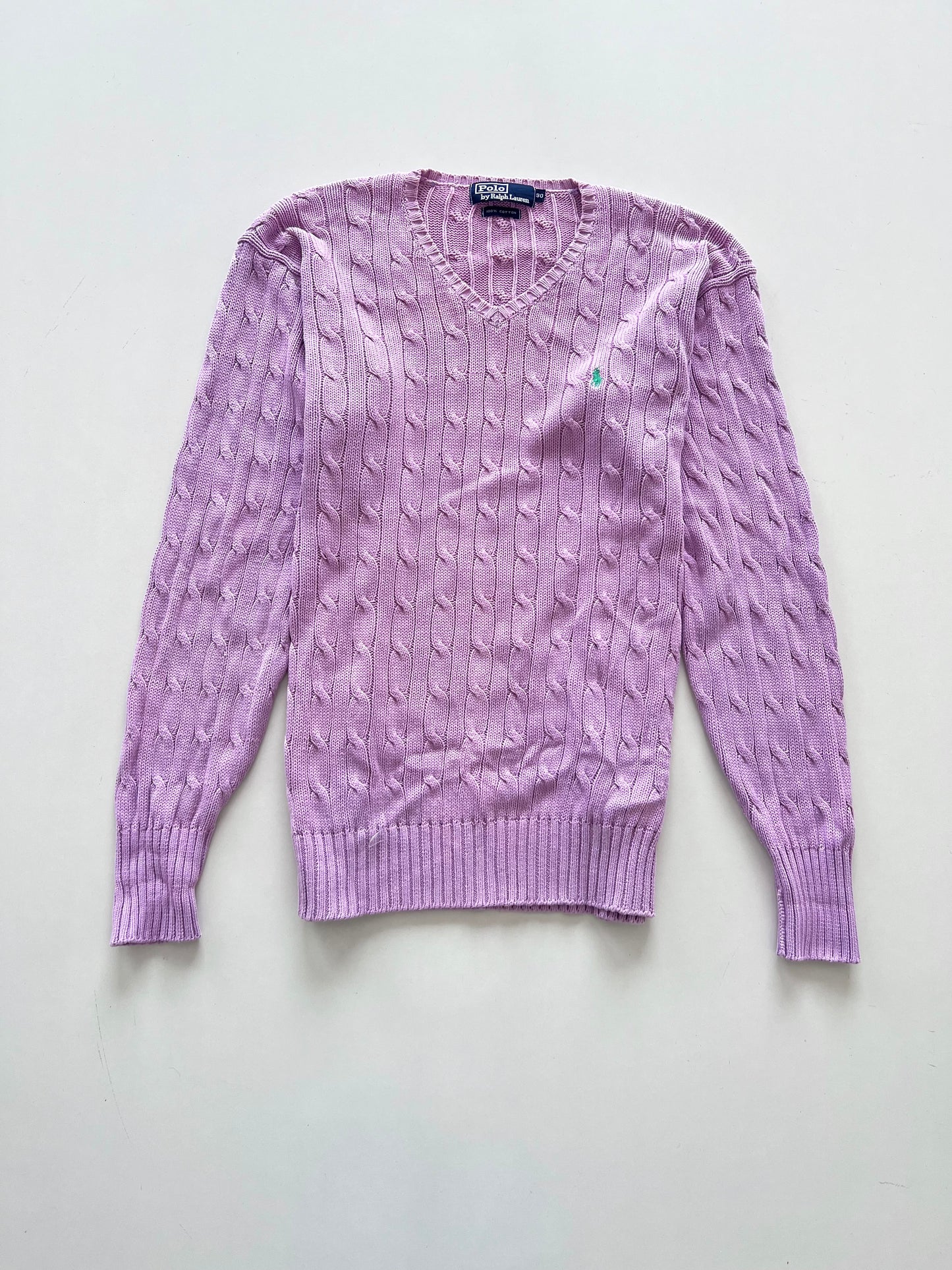 Ralph Lauren 100% Cotton Vintage Sweater-Bust 48