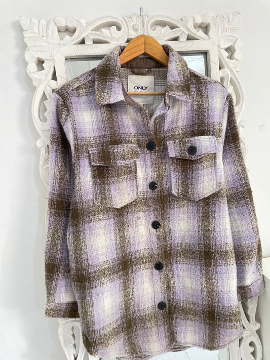 Only Super Thick Shacket-Chest 38