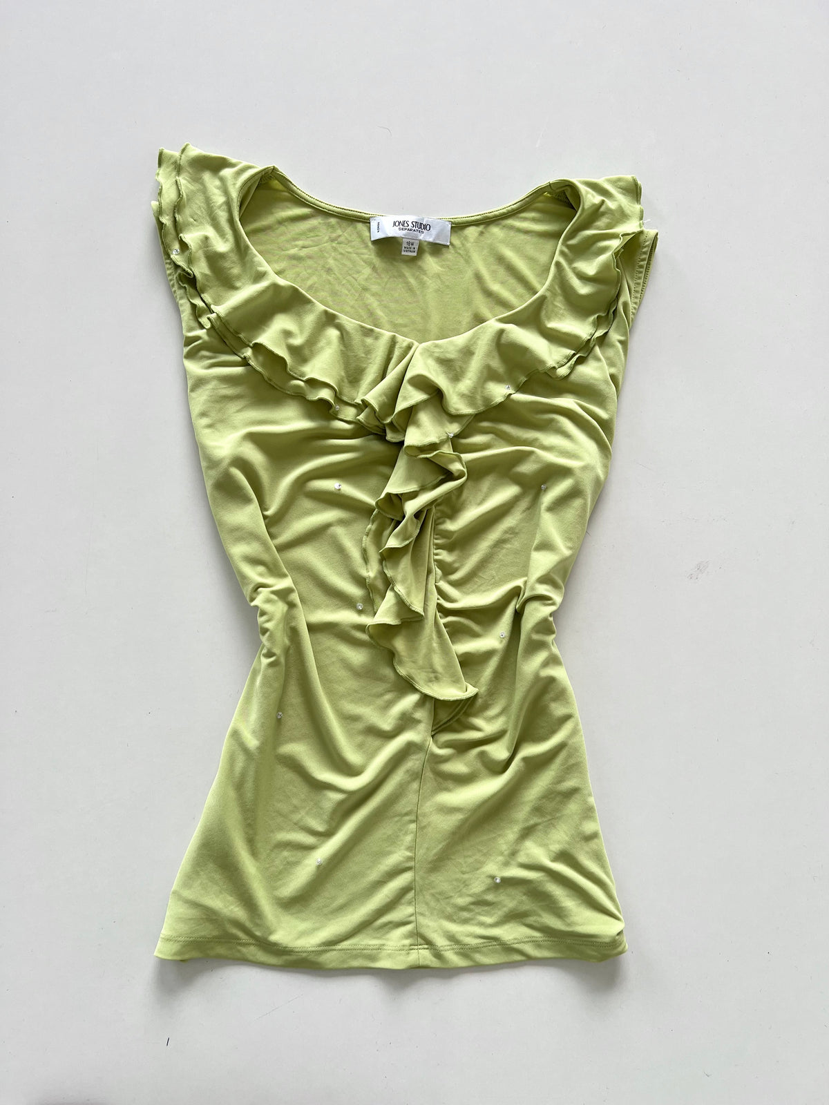 Jones Ruffle Studio Top-Bust 48 to 50