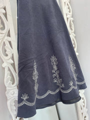 Vintage Suede Skirt-Waist 28