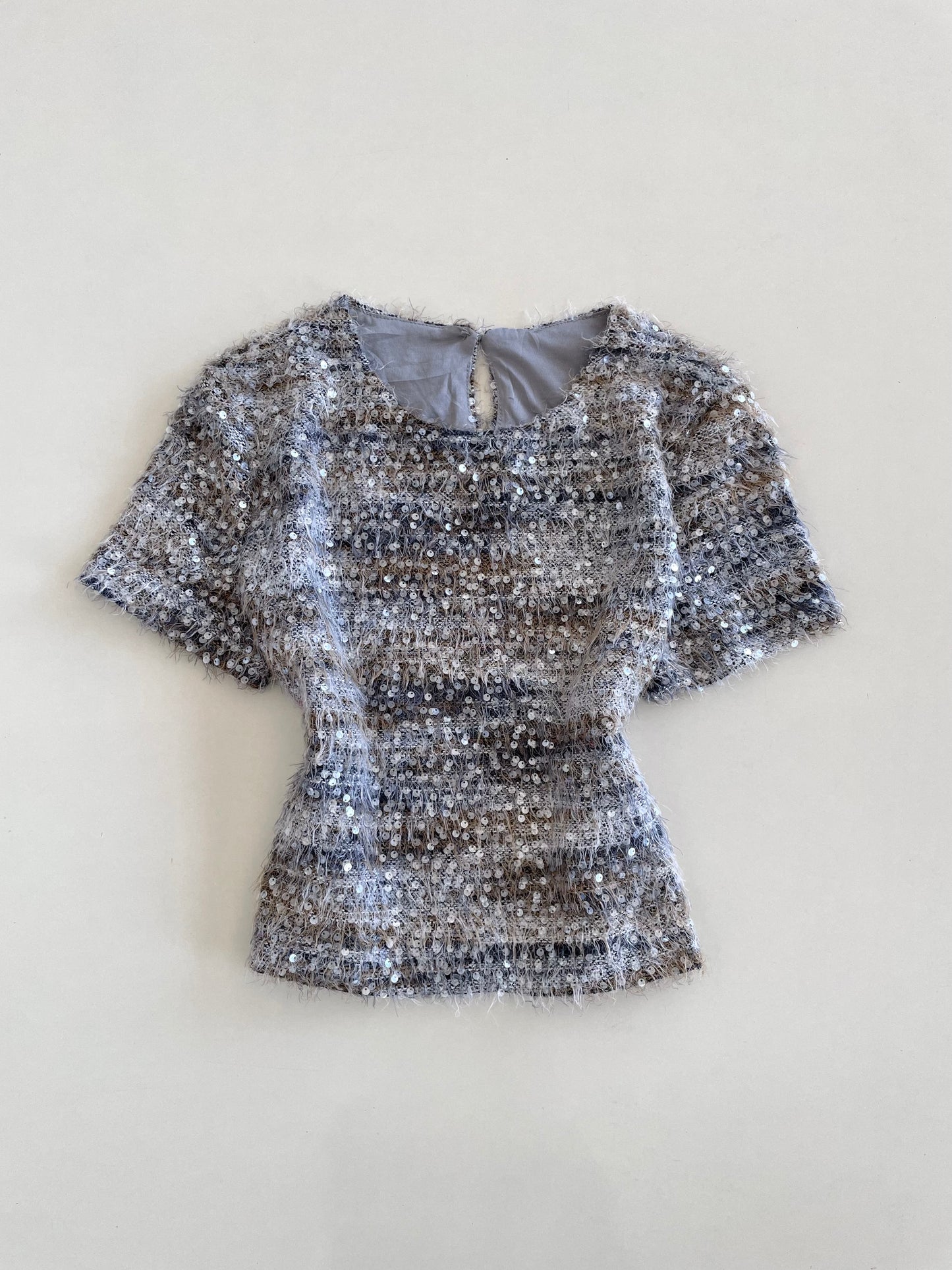 Sequin Top-Bust 36