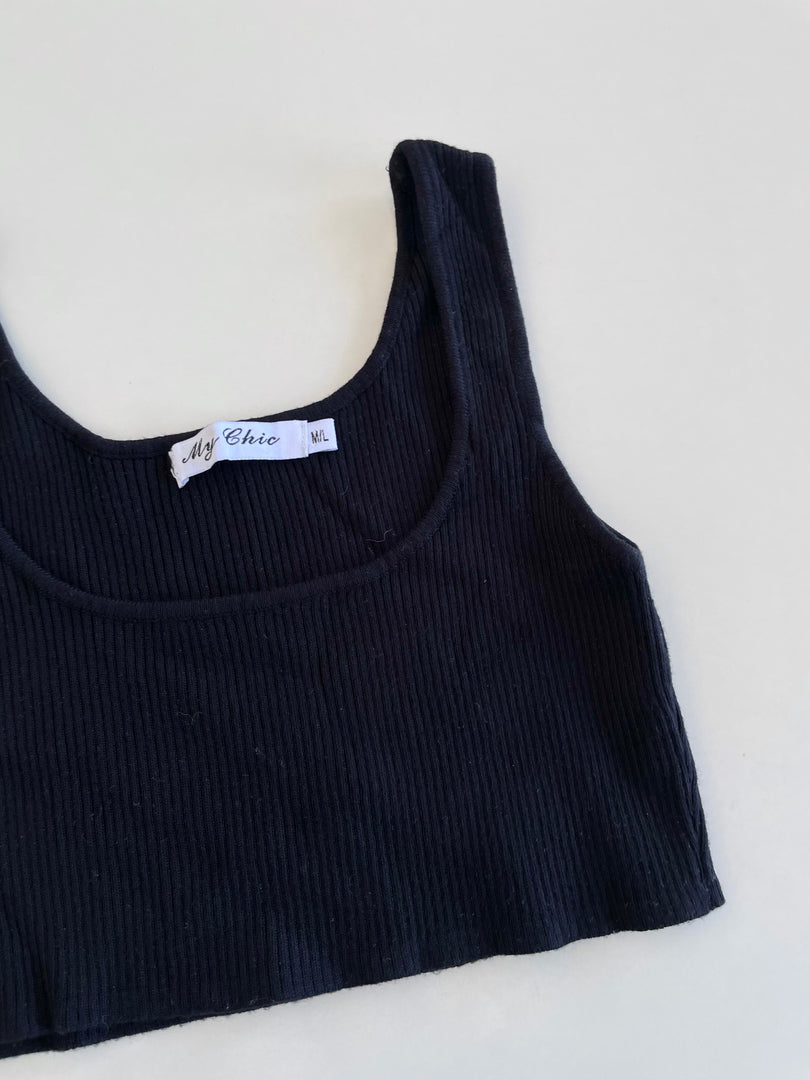 My Chic Rib Top-Bust 30 to 34