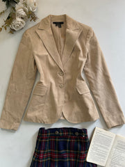 Zara Vintage Corduroy Blazer-Chest 34