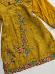 Embroidered Short Kurti-Bust 34