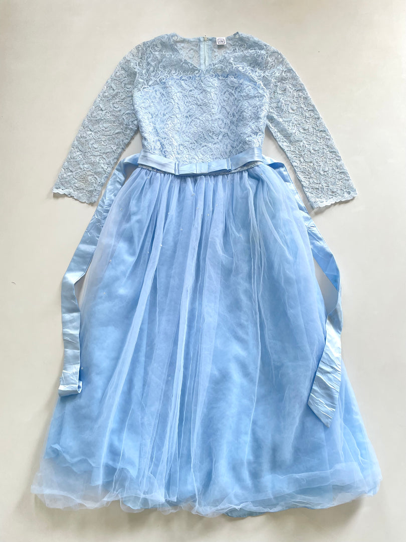 Powder Blue Dress-Bust 32