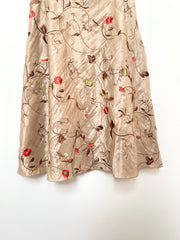 La Ligna Vintage Embroidered Skirt-Waist 34