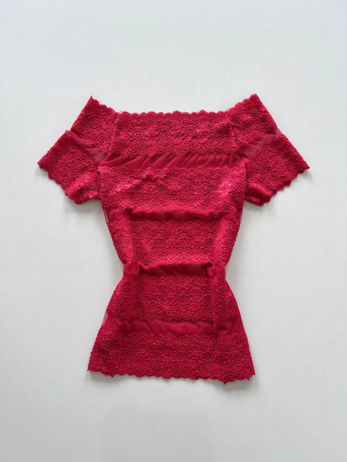 Lacy Vintage Top-Bust 34 to 36