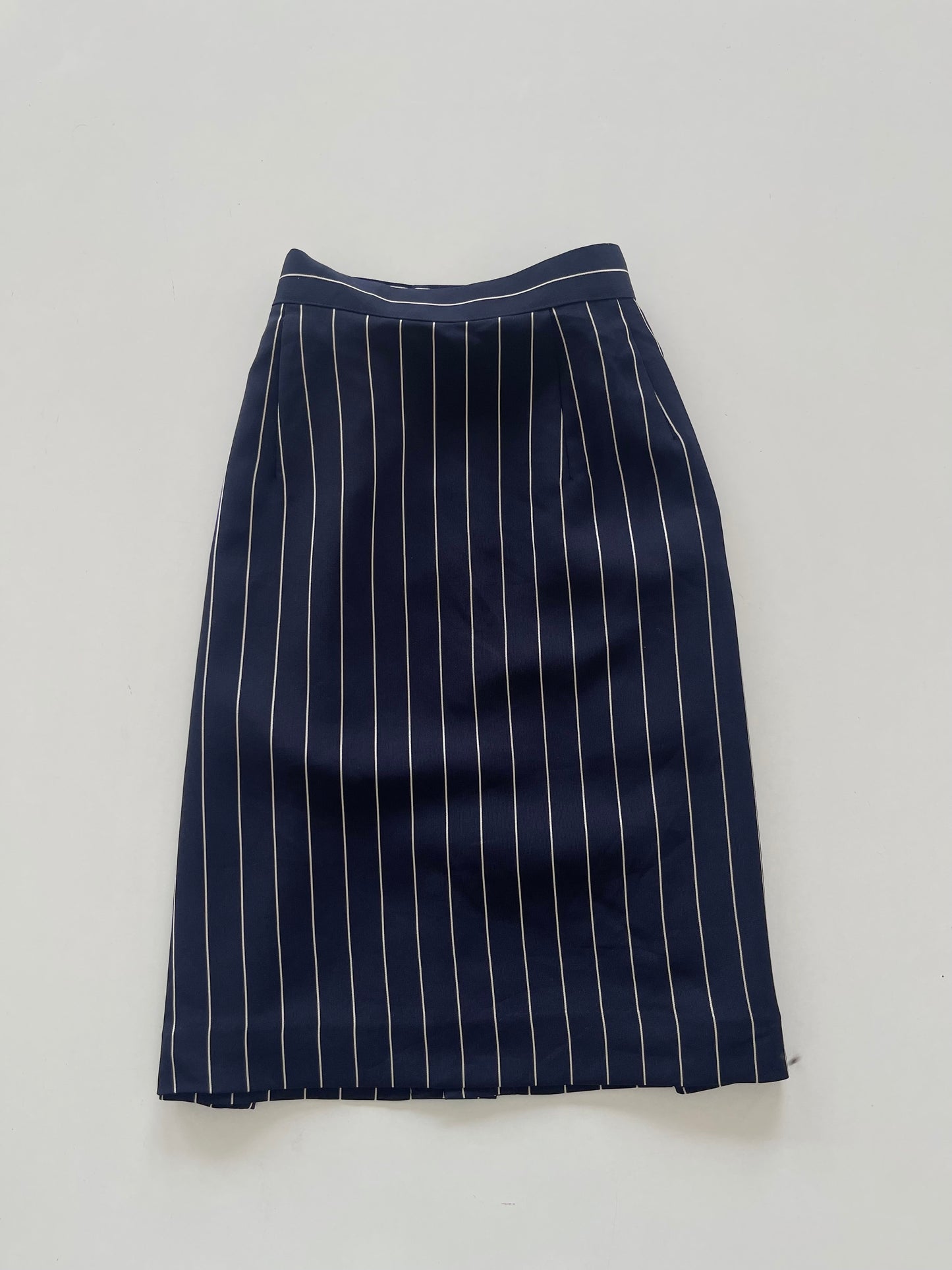 Pinstripe Skirt-Waist 30