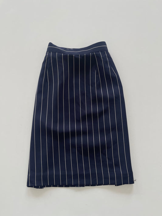 Pinstripe Skirt-Waist 30