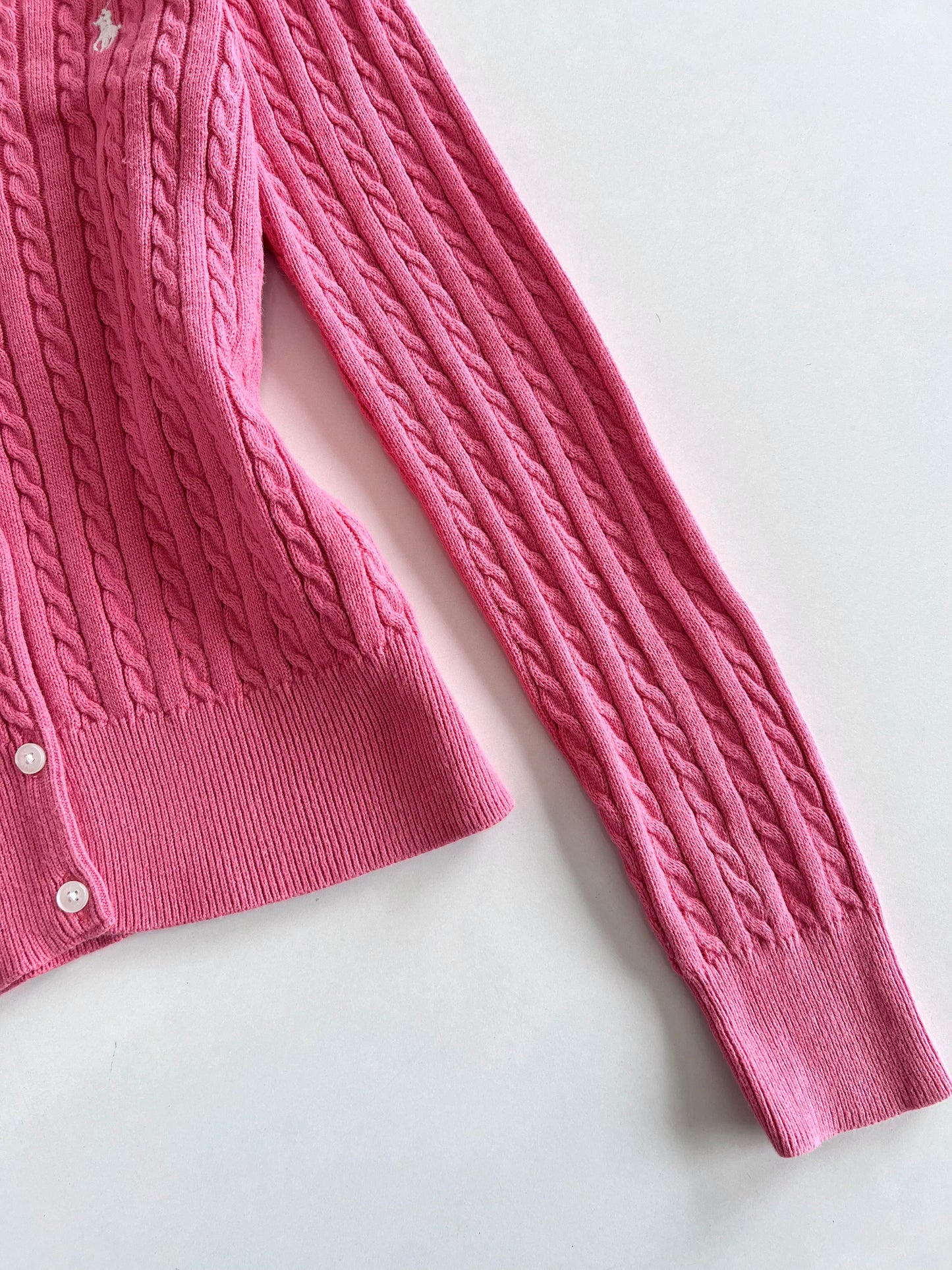 Ralph Lauren 100%Cotton Vintage Cardigan-Bust 36