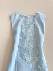 Qiana Embroidered Dress-Bust 38