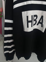 Load image into Gallery viewer, HOOD BY AIR B&amp;W SWEATSHIRT - BUST 42
