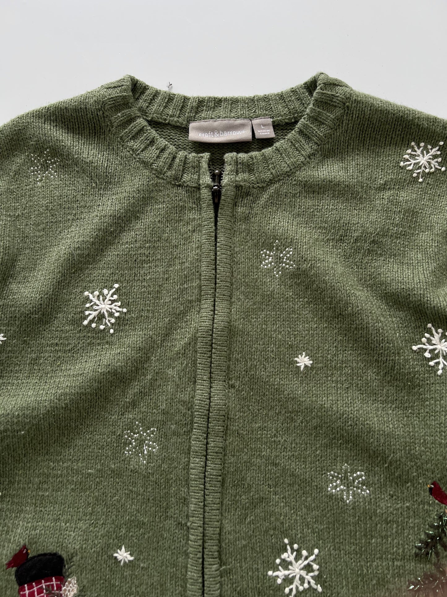 Croft & Barrow Christmas Sweater-Bust 44