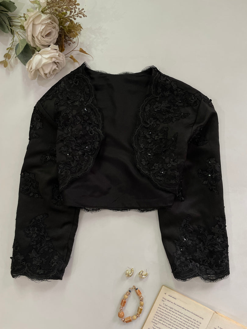 Embroided Vintage Top-Bust 36