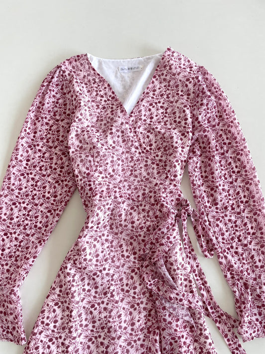 Rosaline Wrap Dress-Bust 34