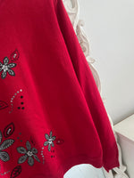 Load image into Gallery viewer, Alfred Dunner Embroidered Vintage Sweater-Bust 44