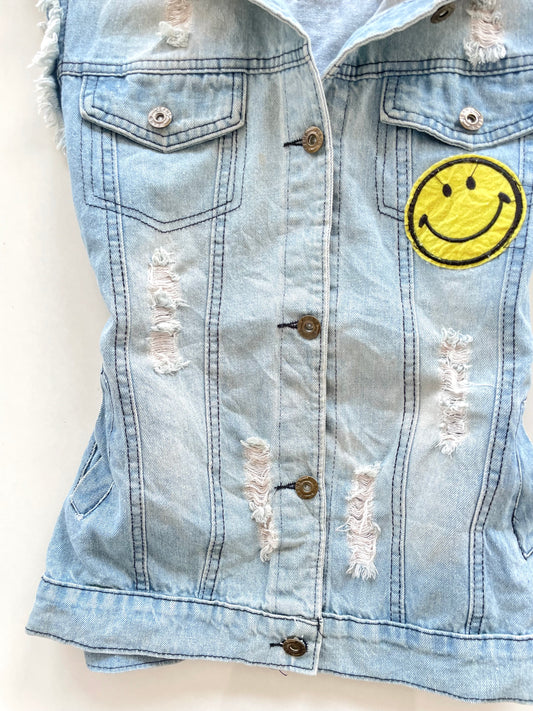 Denim Vest-Chest 36