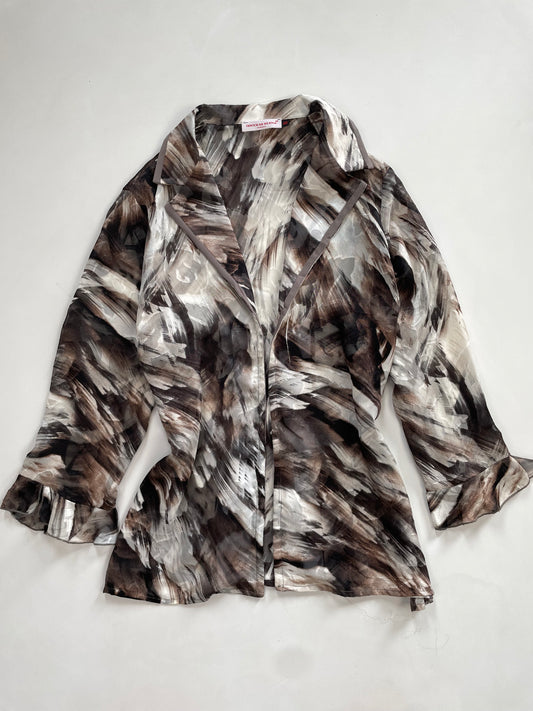 Gocce Di Elena Sheer Shrug-Bust 40